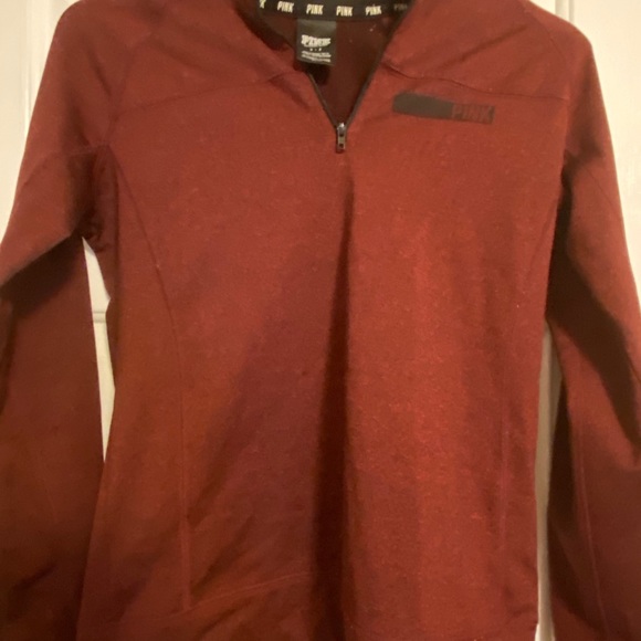 Burgundy PINK Victoria Secret pull over - Picture 1 of 1